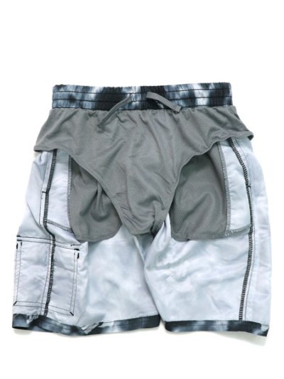 画像8: 【KIDS】NIKE BOYS TIEDYE CAMO 7" VOLLEY SHORT WOLF GY