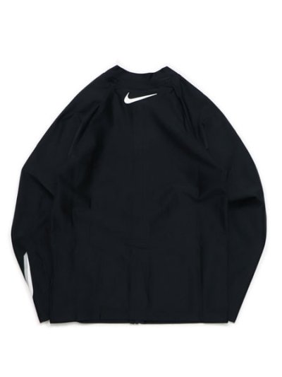 画像2: 【KIDS】NIKE KIDS 3D SWOOSH L/S ZIP HYDRO GUARD BLK