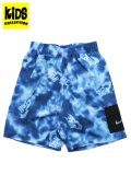 【KIDS】NIKE BOYS BOYS TIEDYE CAMO 7" VOLLEY SHORT BLUE