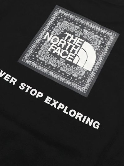 画像4: 【KIDS】THE NORTH FACE TODDLER S/S BANDANA SQUARE LOGO TEE