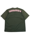 【送料無料】WHIMSY SOCKS HIGH ARCH MESH TEE OLIVE
