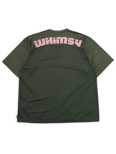 画像1: 【送料無料】WHIMSY SOCKS HIGH ARCH MESH TEE OLIVE