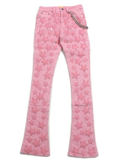 画像1: 【送料無料】GUAPI FRENCH ROSE STARS DENIM