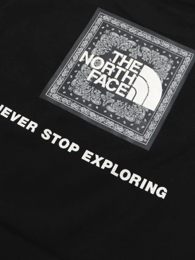 画像4: 【KIDS】THE NORTH FACE KIDS S/S BANDANA SQUARE LOGO TEE