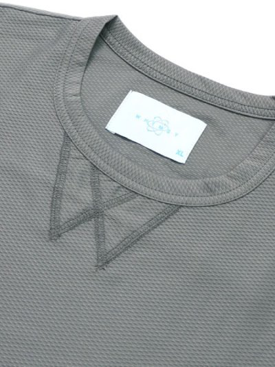 画像3: 【送料無料】WHIMSY SOCKS HIGH ARCH MESH TEE GREY