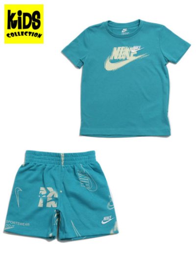 画像1: 【KIDS】NIKE TD ENERGY 2P SHORT SET-DUSTY CACTUS