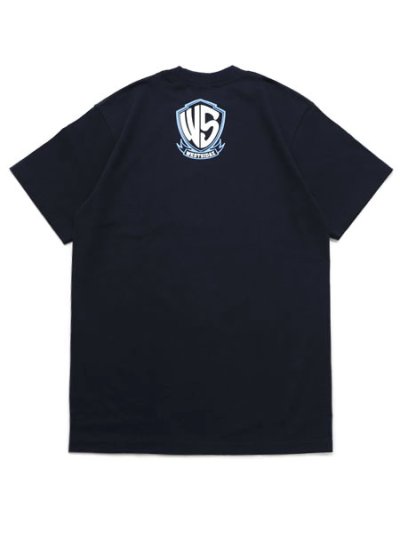 画像2: WEST WEAR WS LOGO TEE NAVY/SKY BLUE/WHITE
