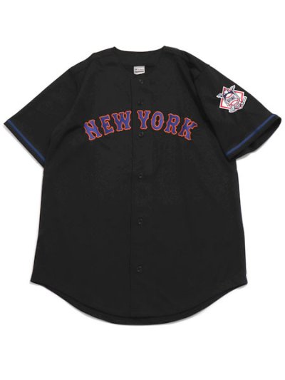 画像1: 【送料無料】FANATICS METS PRIMARY LOGO BB SHIRT BLACK