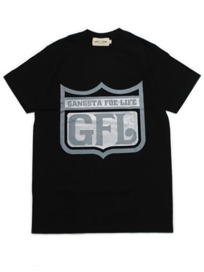 画像1: WEST WEAR GFL LOGO TEE BLACK/CHARCOAL/SILVER