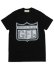 画像1: WEST WEAR GFL LOGO TEE BLACK/CHARCOAL/SILVER (1)