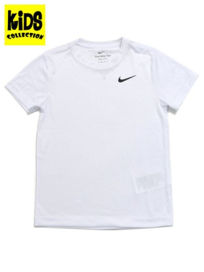 画像1: 【KIDS】NIKE KIDS DRI-FIT LEGEND S/S TEE-WHITE