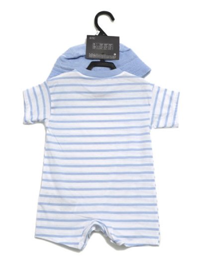 画像2: 【KIDS】NIKE BABY TOWEL TERRY S/S ROMPER-COBALT BLISS