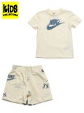 【KIDS】NIKE TD ENERGY 2P SHORT SET-COCONUT MILK