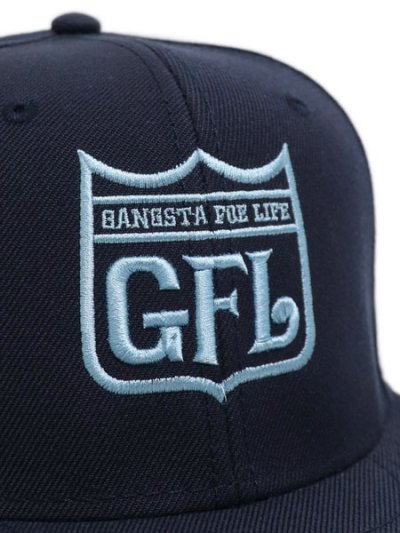 画像6: WEST WEAR GFL LOGO CAP NAVY/SKY BLUE