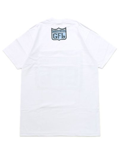 画像2: WEST WEAR GFL LOGO TEE WHITE/NAVY/SKY BLUE