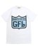 画像1: WEST WEAR GFL LOGO TEE WHITE/NAVY/SKY BLUE (1)