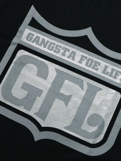 画像3: WEST WEAR GFL LOGO TEE BLACK/CHARCOAL/SILVER