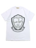 WEST WEAR ES ES LOGO TEE WHITE/BLACK/SILVER
