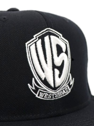 画像6: WEST WEAR WS LOGO CAP BLACK/WHITE