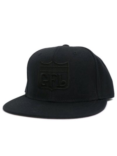 画像1: WEST WEAR GFL LOGO CAP BLACK/BLACK