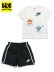 画像1: 【KIDS】NIKE KIDS JUST BELIEVE SHORT SET-BLACK (1)