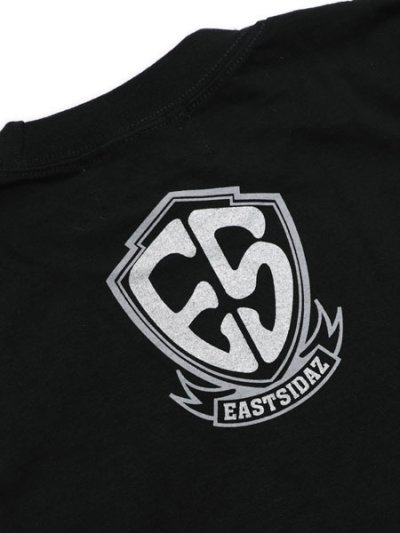 画像4: WEST WEAR ES LOGO TEE BLACK/CHARCOAL/SILVER