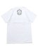 画像2: WEST WEAR ES ES LOGO TEE WHITE/BLACK/SILVER (2)