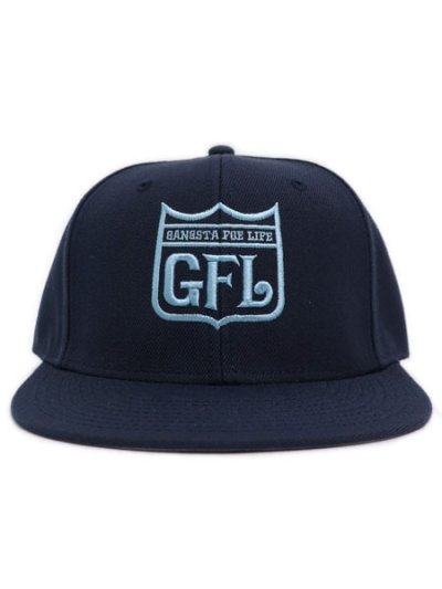 画像2: WEST WEAR GFL LOGO CAP NAVY/SKY BLUE
