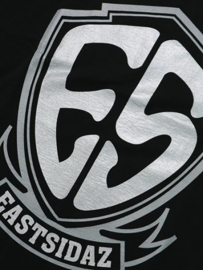 画像3: WEST WEAR ES LOGO TEE BLACK/CHARCOAL/SILVER