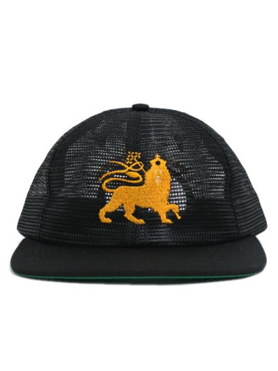 画像2: 【送料無料】WHIMSY SOCKS ETHIOPIA MESH CAP BLACK