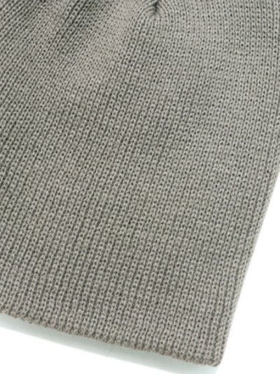 画像3: ADVANCE ACRYLIC SHORT BEANIE KHAKI BEIGE
