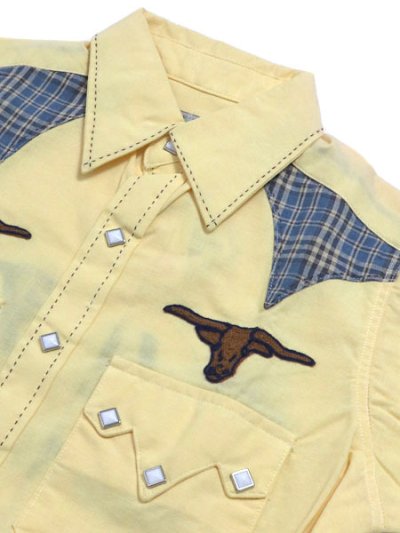 画像3: 【MEGA SALE】LEFT FIELD COWBOY S/S SHIRT