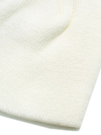 画像3: ADVANCE ACRYLIC SHORT BEANIE WHITE
