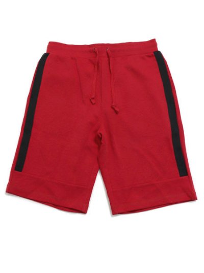 画像1: 【MEGA SALE】CITY LAB PERFORMANCE FLEECE SHORT-RED/BLACK
