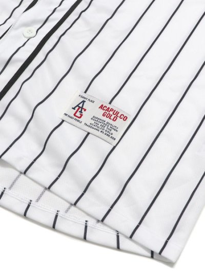画像4: 【送料無料】ACAPULCO GOLD B1G BASEBALL JERSEY WHITE