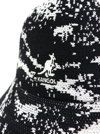 画像5: 【SALE】KANGOL AIRBRUSH CASUAL-BLACK/WHITE