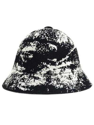 画像3: 【SALE】KANGOL AIRBRUSH CASUAL-BLACK/WHITE