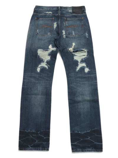 画像2: 【MEGA SALE】DBL CRUSH DENIM PANTS