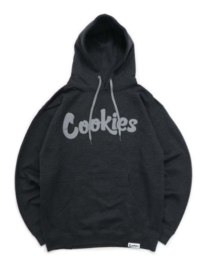 画像1: 【送料無料】COOKIES CLOTHING ORIGINAL MINT FLEECE HOODIE HTR CHAR/GRY