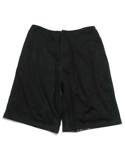 画像1: 【MEGA SALE】MHI by Maharishi TRACK SHORTS-BK/GREEN