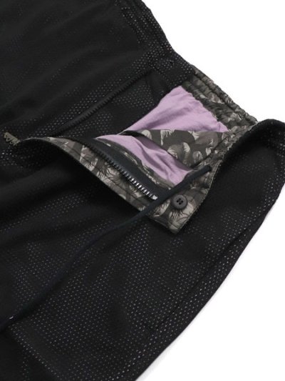 画像4: 【MEGA SALE】MHI by Maharishi TRACK SHORTS-BK/PURPLE