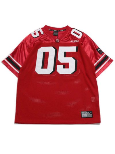 画像1: FUBU OG GAME SHIRT RED