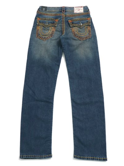 画像1: 【送料無料】TRUE RELIGION W RICKI MR RELAXED MEDIUM WASH