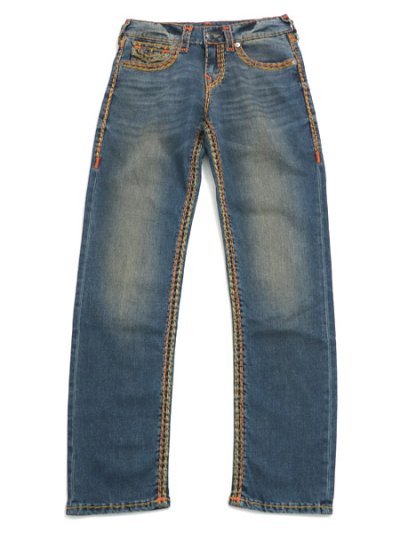 画像2: 【送料無料】TRUE RELIGION W RICKI MR RELAXED MEDIUM WASH
