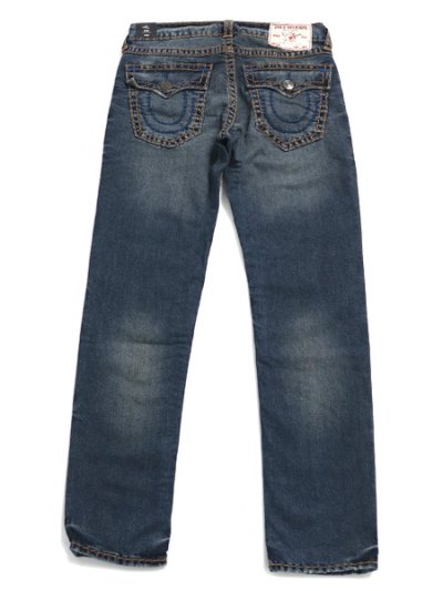 画像1: 【送料無料】TRUE RELIGION ROCCO SUPER T FLAP QUEENS DARK WASH