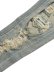 画像6: 【送料無料】mnml X201 RHINESTONE SKINNY DENIM BLUE