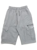 PRO CLUB OG CARGO SWEAT SHORT PANT HEATHER GREY