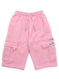 PRO CLUB OG CARGO SWEAT SHORT PANT PINK