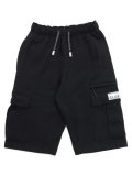 PRO CLUB OG CARGO SWEAT SHORT PANT BLACK