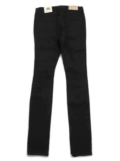 画像2: 【送料無料】mnml X201 RHINESTONE SKINNY DENIM BLACK